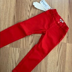 Armani Baby red jeans